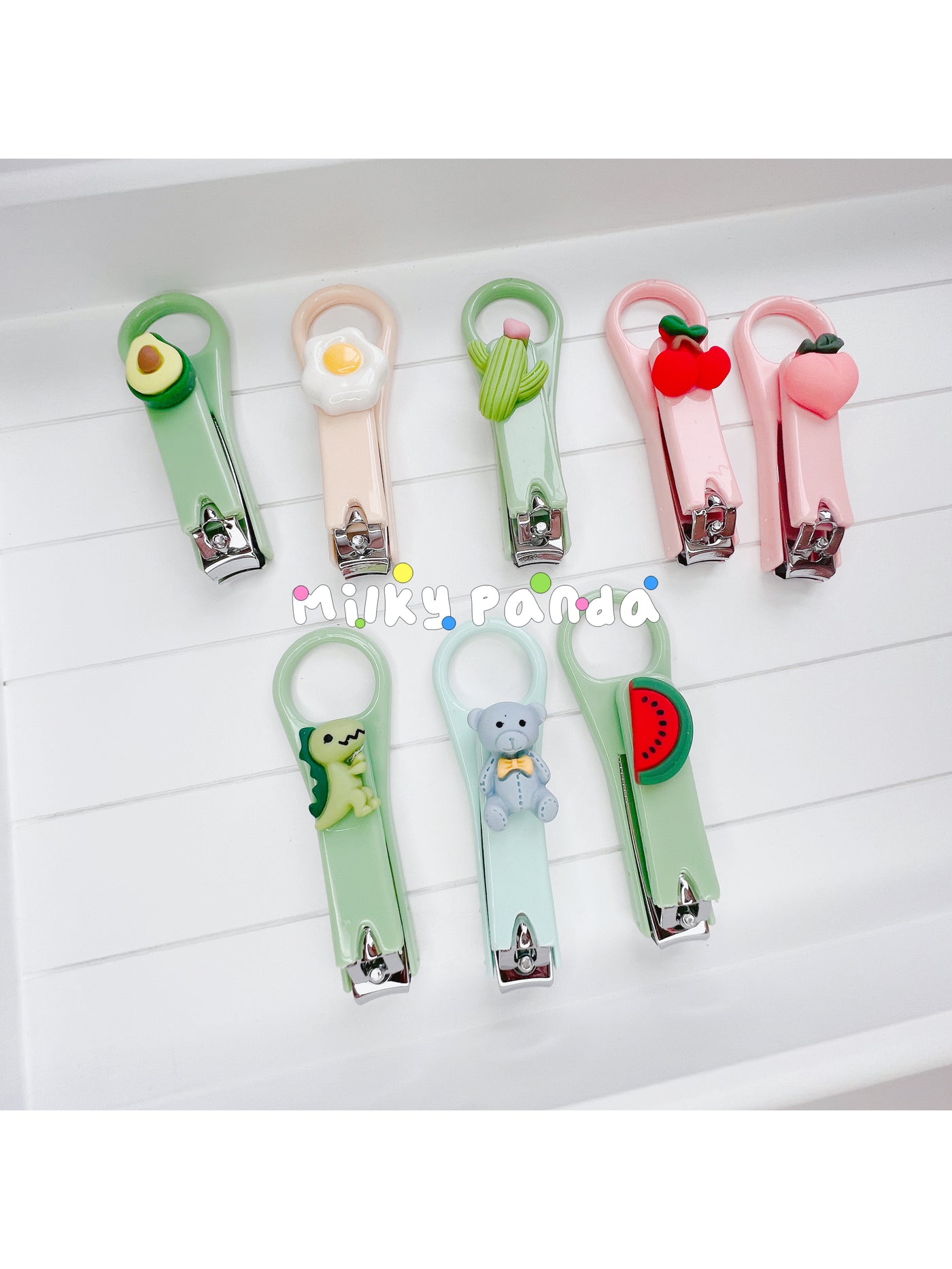 Nail clippers - Milky Panda