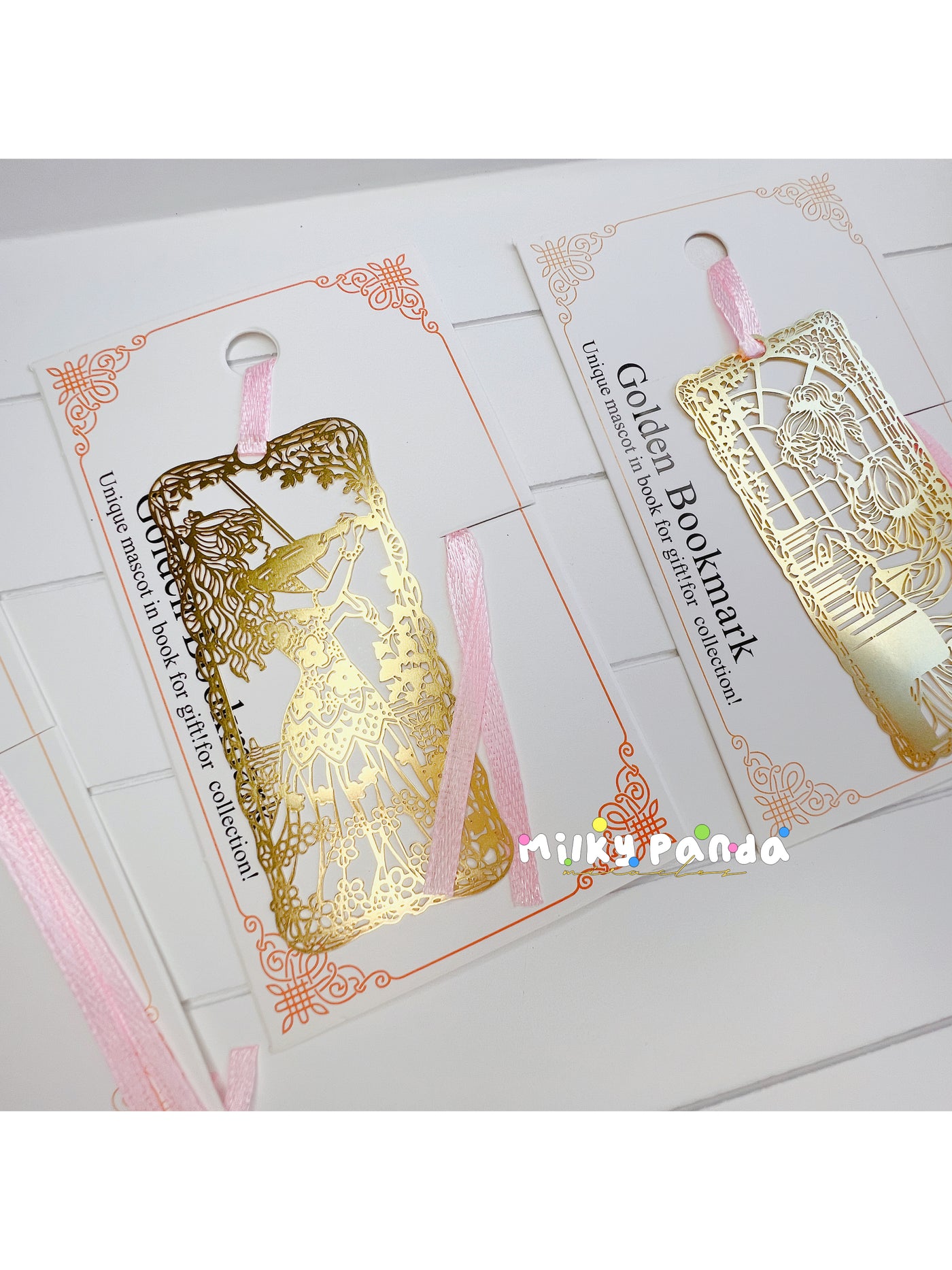 Fun bookmarks piano bookmark - Milky Panda