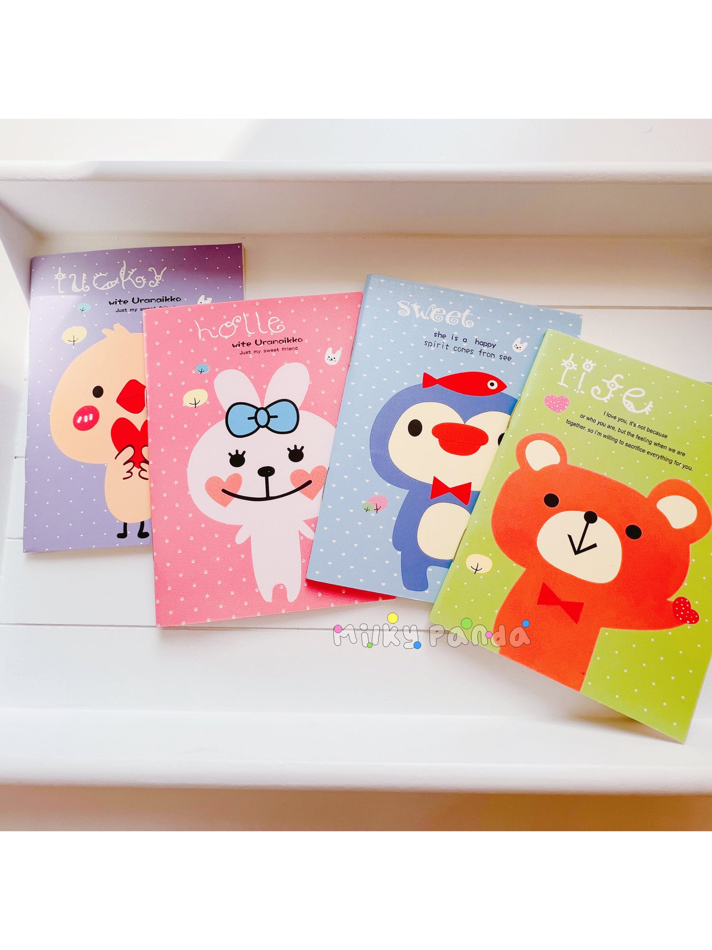 Cute Note Books | Animal Note Books for Kids | Milky Panda