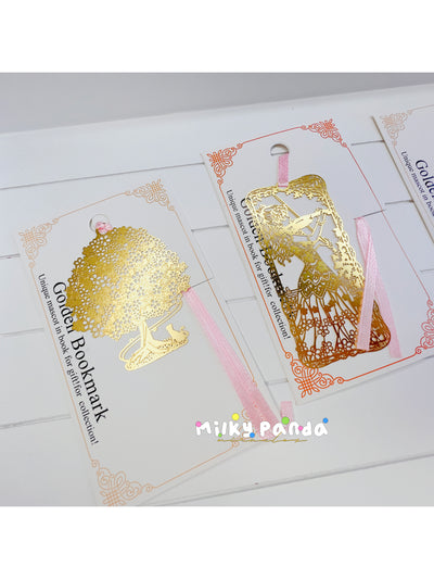 Fun bookmarks piano bookmark - Milky Panda