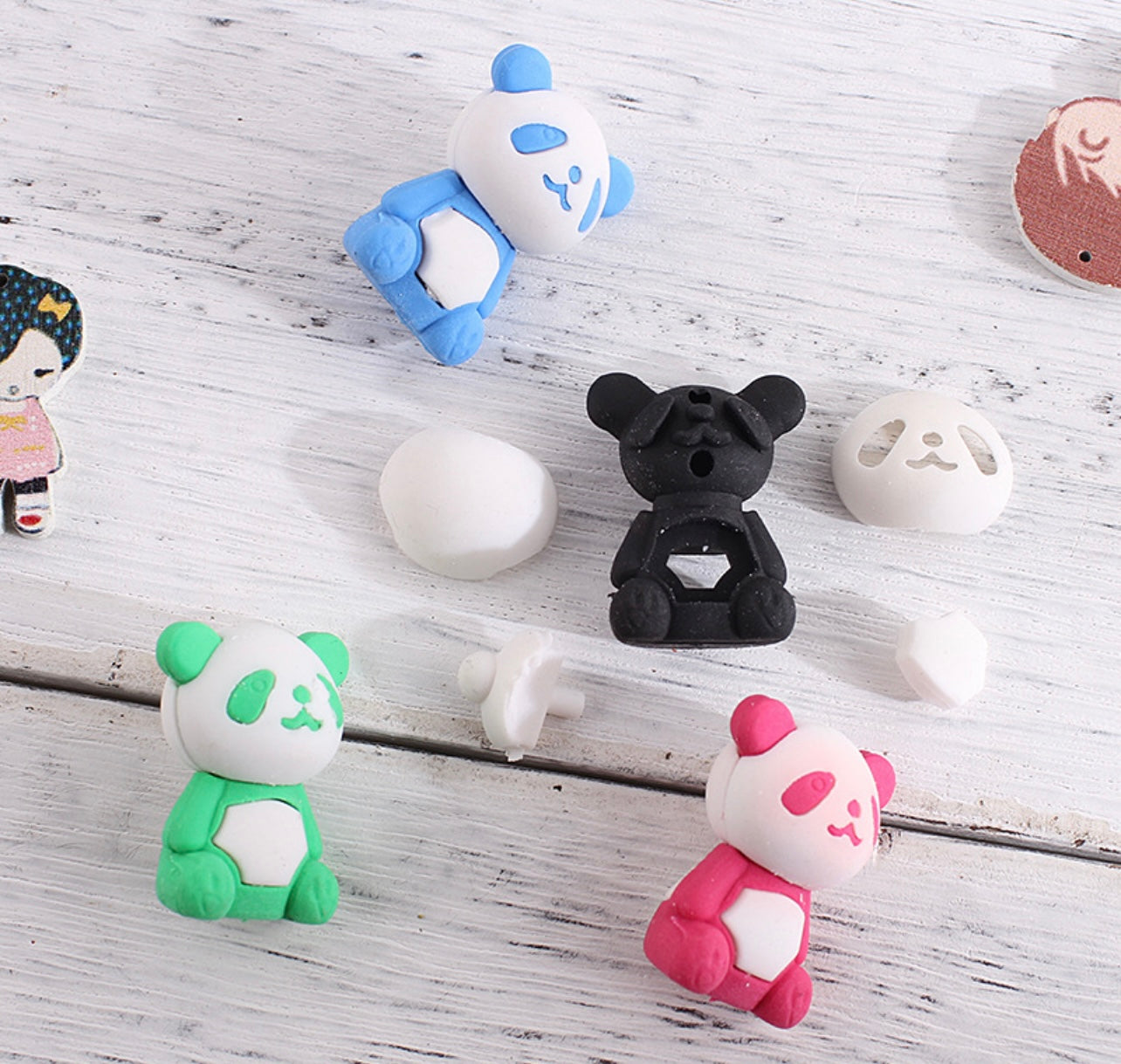 Baby Panda Eraser | Panda Eraser | Panda Rubber | Milky Panda