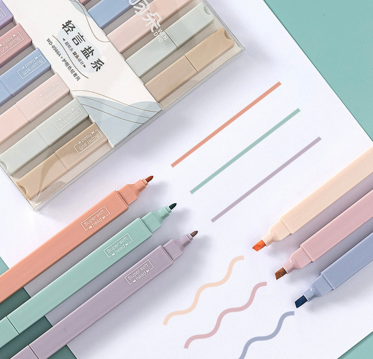 Pastel Highlighter Pen Set