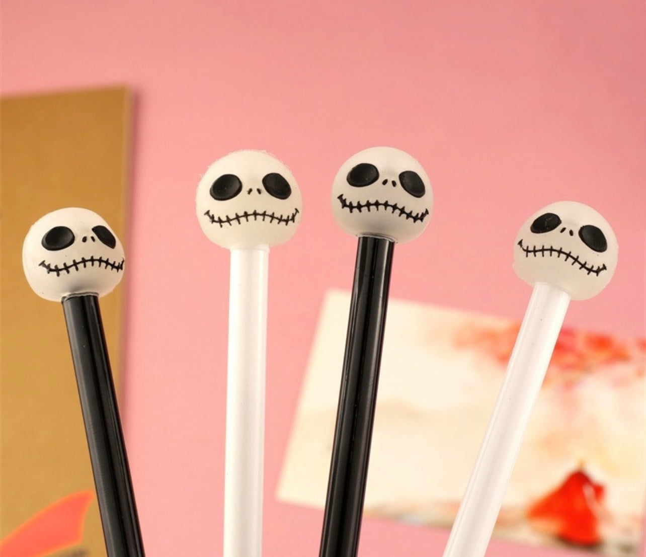 Halloween Skull Luminous Fine Point Pen