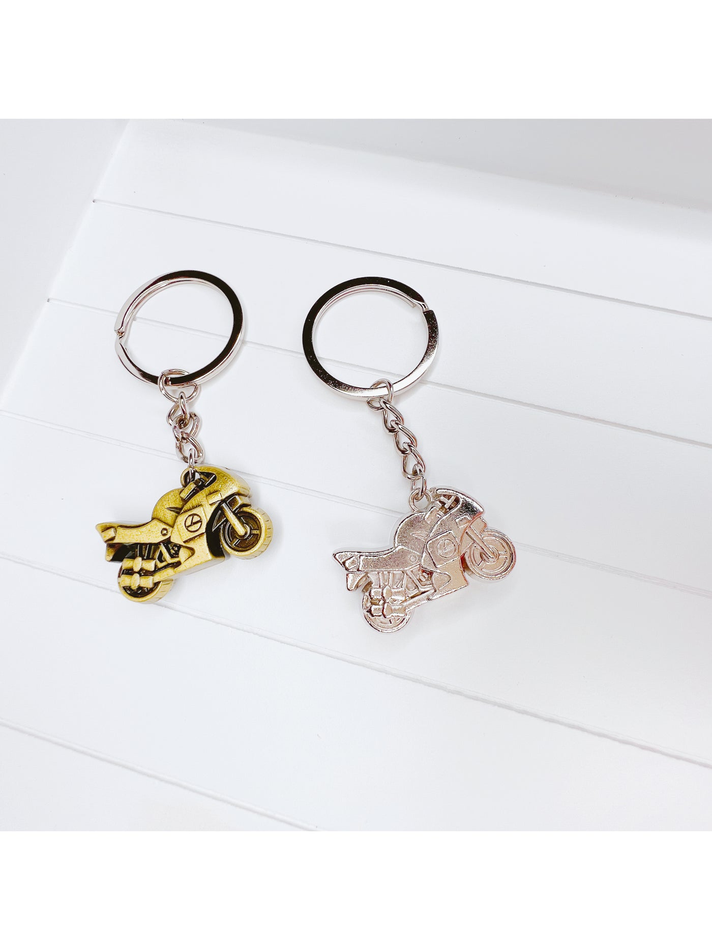 Motorcycle keyrings - Milky Panda