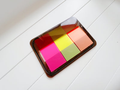 Transparent sticky notes