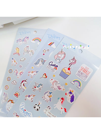 Unicorn sticker - Milky Panda